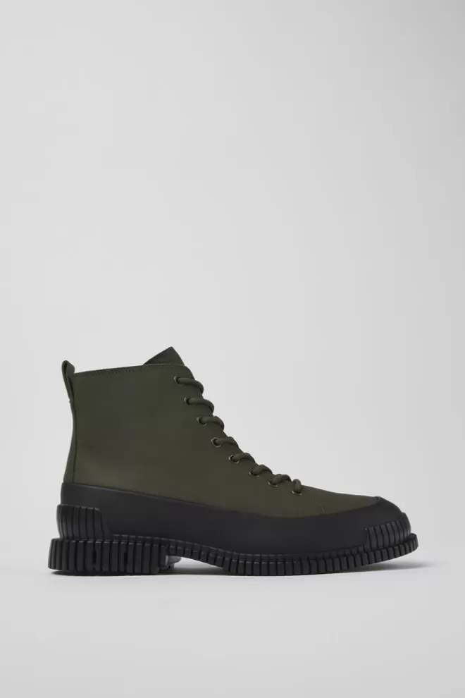 Zapatos De Vestir<Camper Bota De Vestir Kaki Con Cordones Para Hombre
