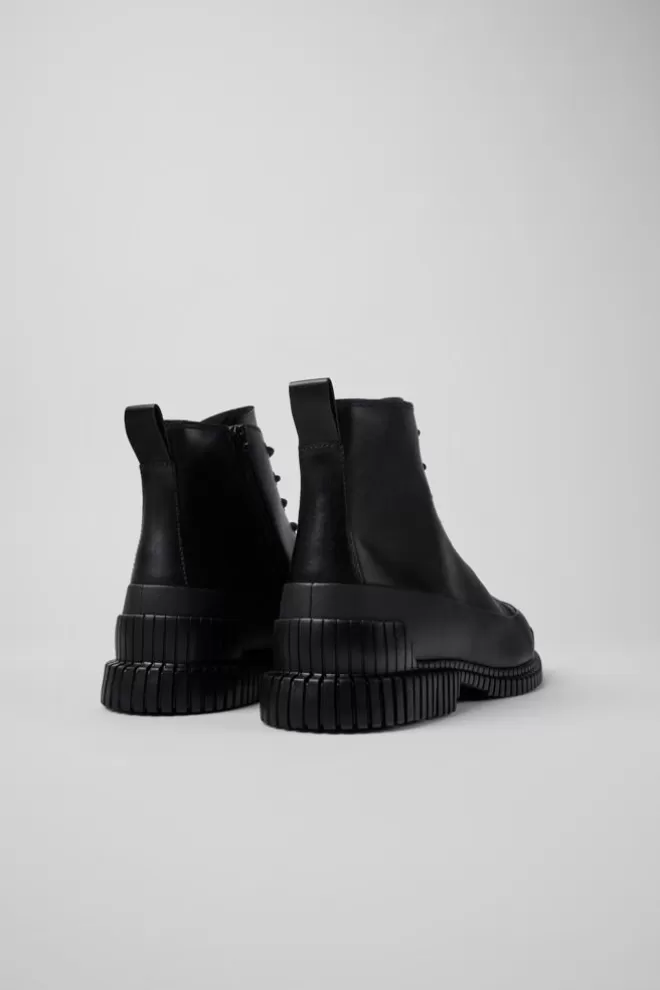 Zapatos De Vestir<Camper Bota De Vestir Negra Con Cordones Para Hombre