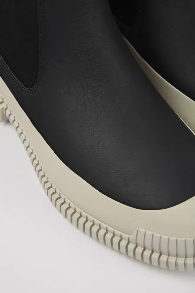 Zapatos De Vestir<Camper Botas Chelsea Negras De Piel Para Hombre