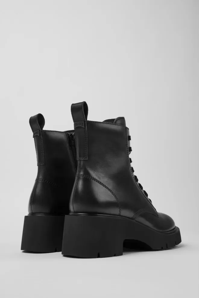 Zapatos De Vestir<Camper Botas Con Cordones En Color Negro Para Mujer