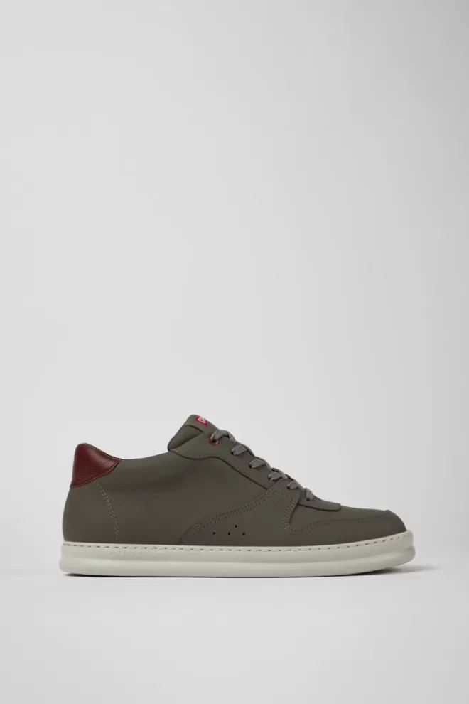 Zapatillas<Camper Botines Marron Grisaceo Para Hombre