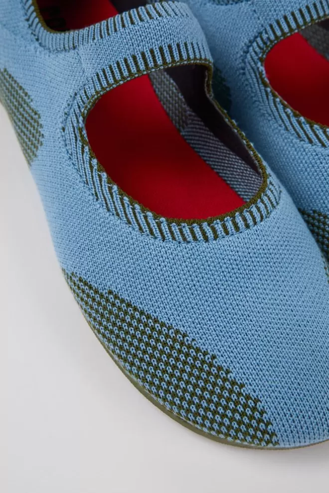 Bailarinas<Camper Merceditas De Tejido Multicolores Para Mujer