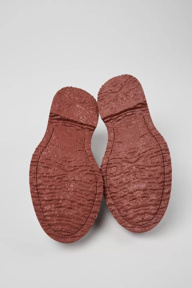 Zapatos De Vestir<Camper Mocasin De Piel Multicolor Para Hombre
