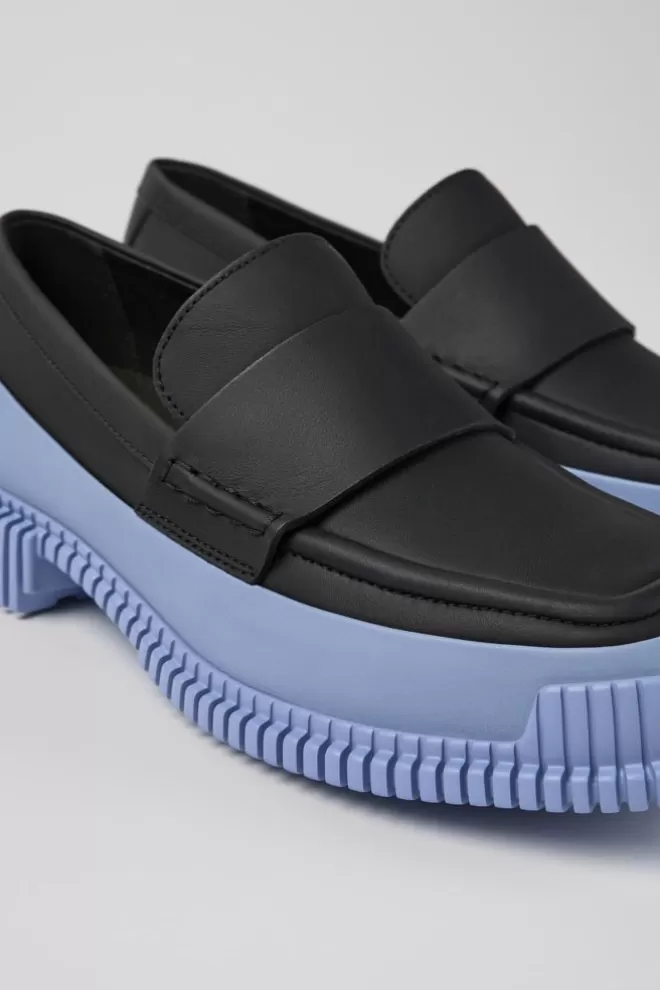 Zapatos De Vestir<Camper Mocasin De Piel Multicolor Para Mujer