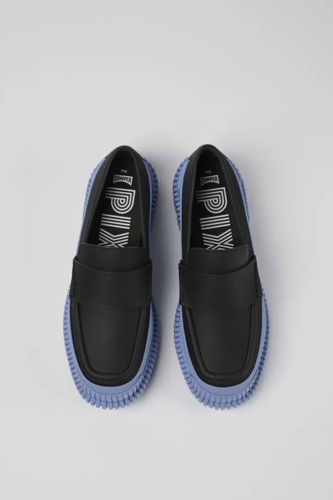 Zapatos De Vestir<Camper Mocasin De Piel Multicolor Para Mujer