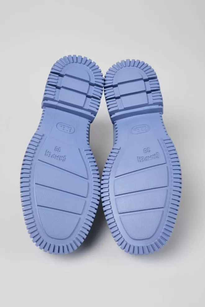 Zapatos De Vestir<Camper Mocasin De Piel Multicolor Para Mujer
