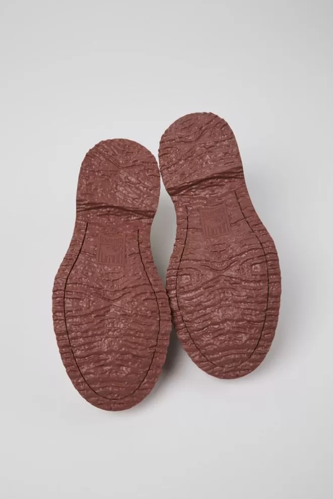 Zapatos De Vestir<Camper Mocasin De Piel Multicolor Para Mujer