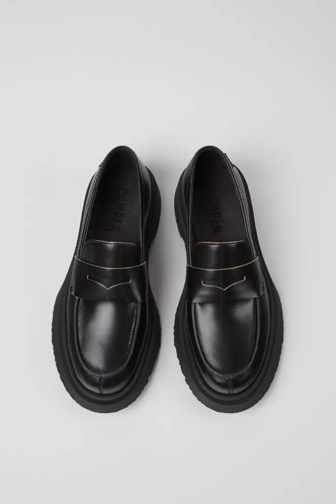 Zapatos De Vestir<Camper Mocasines De Piel En Color Negro