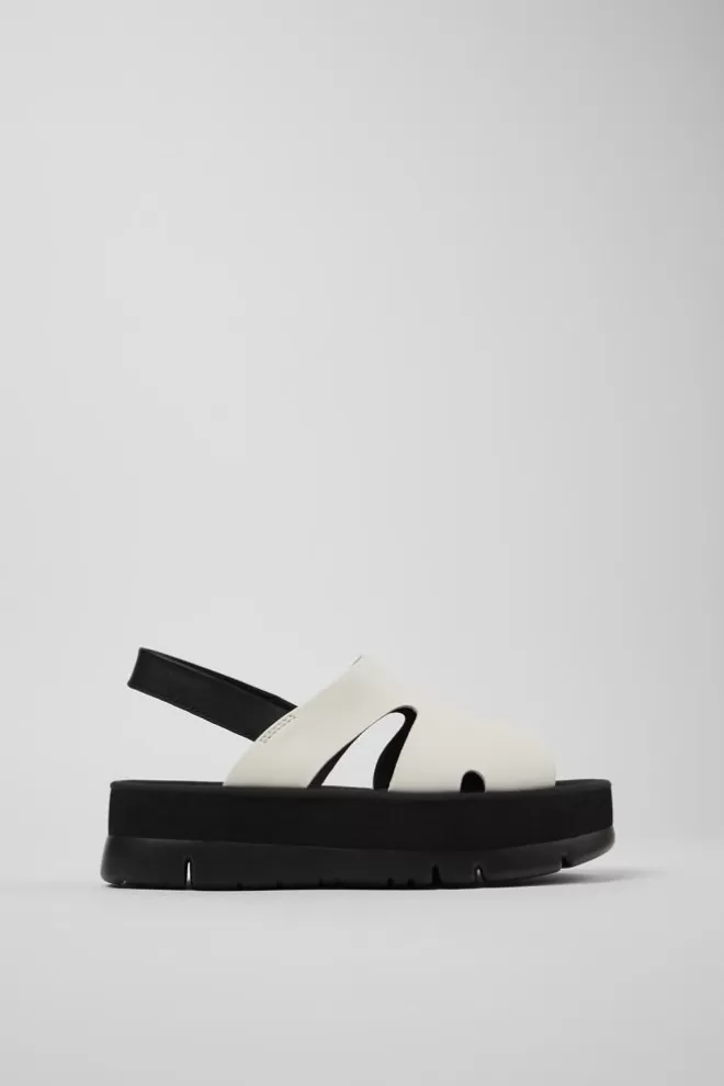 Sandalias<Camper Sandalia Blanca Para Mujer