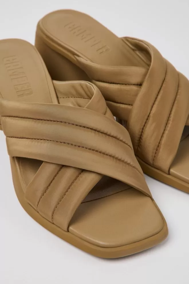 Sandalias<Camper Sandalia Con Tira Cruzada De Tejido Para Mujer