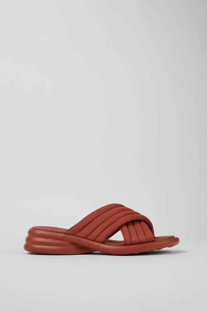 Sandalias<Camper Sandalia Con Tira Cruzada De Tejido Para Mujer