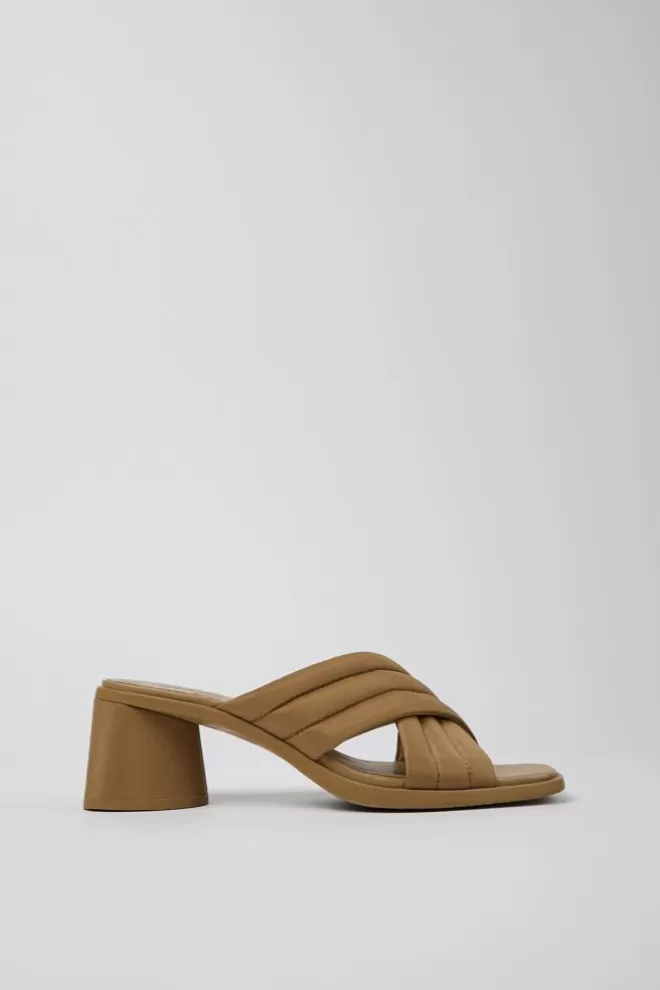 Sandalias<Camper Sandalia Con Tira Cruzada De Tejido Para Mujer