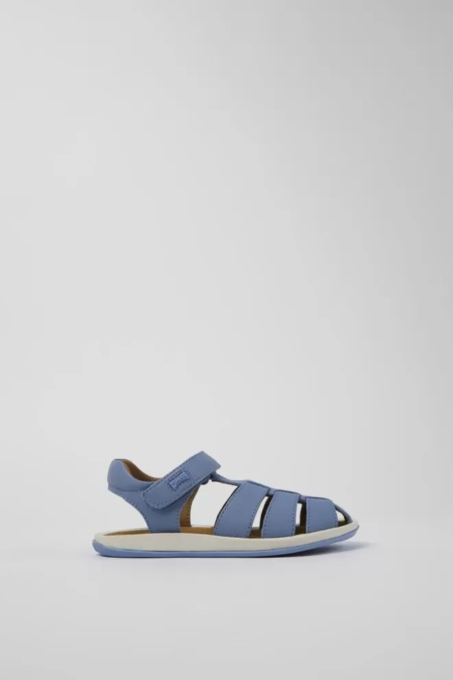 Sandalias<Camper Sandalia De Piel Azul