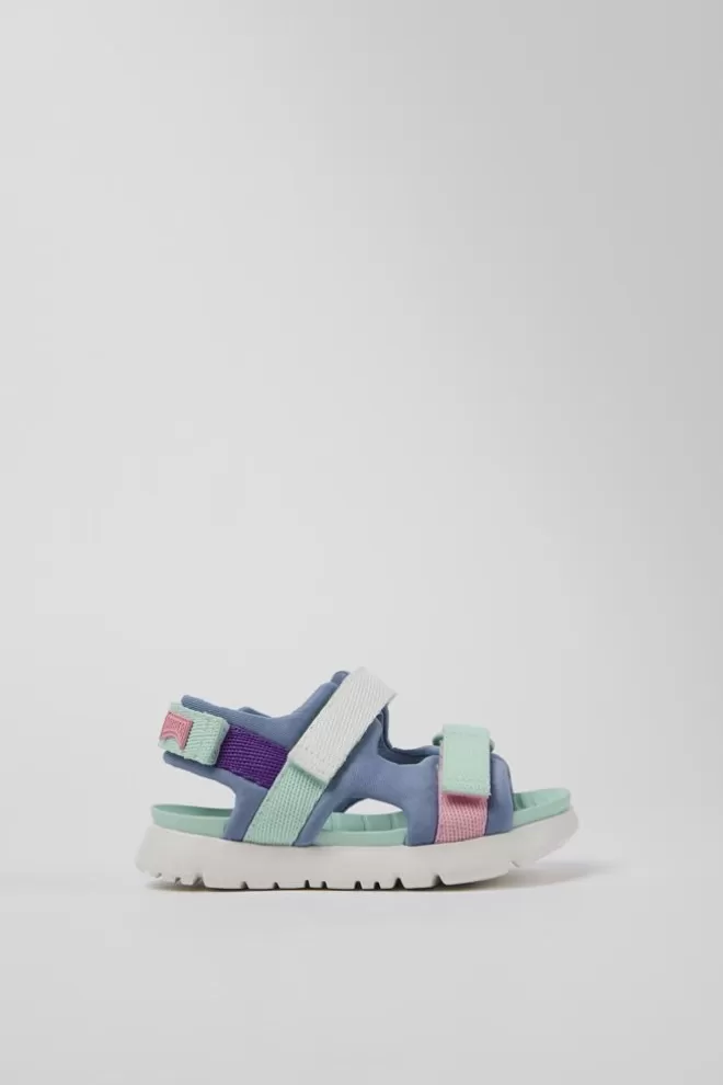 Sandalias<Camper Sandalia De Tejido Multicolor