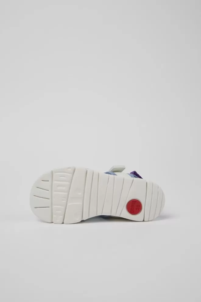 Sandalias<Camper Sandalia De Tejido Multicolor Con Dos Tiras