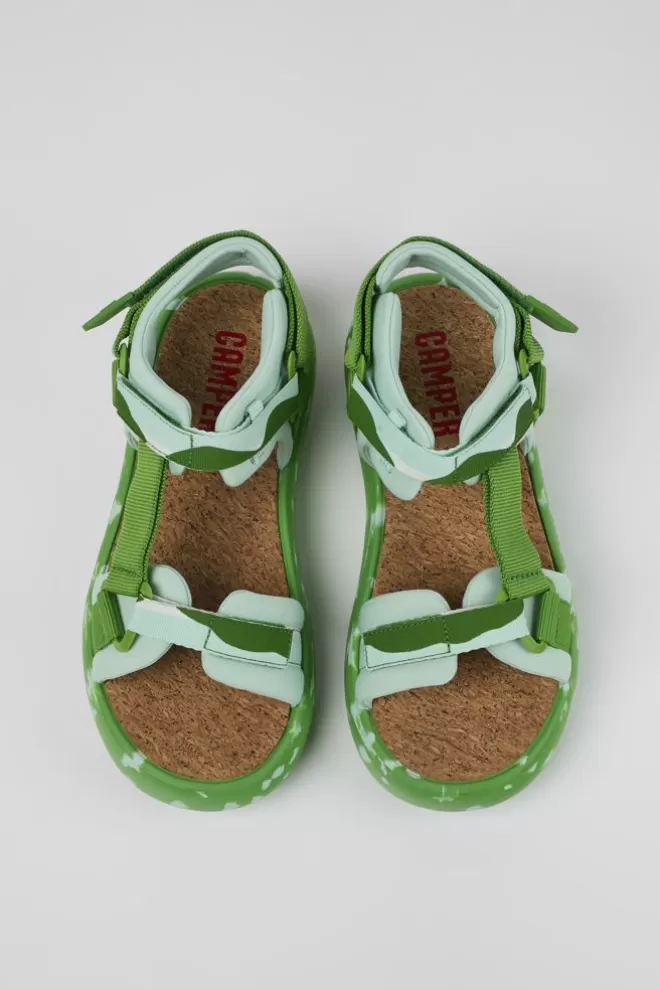 Sandalias<Camper Sandalia De Tejido Multicolor Para Hombre