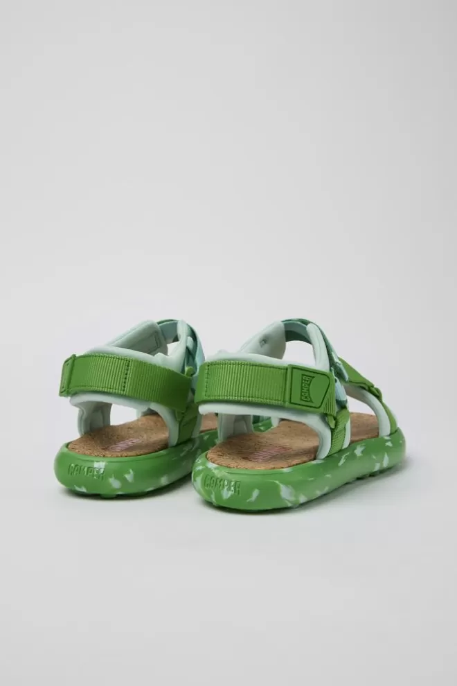 Sandalias<Camper Sandalia De Tejido Multicolor Para Mujer