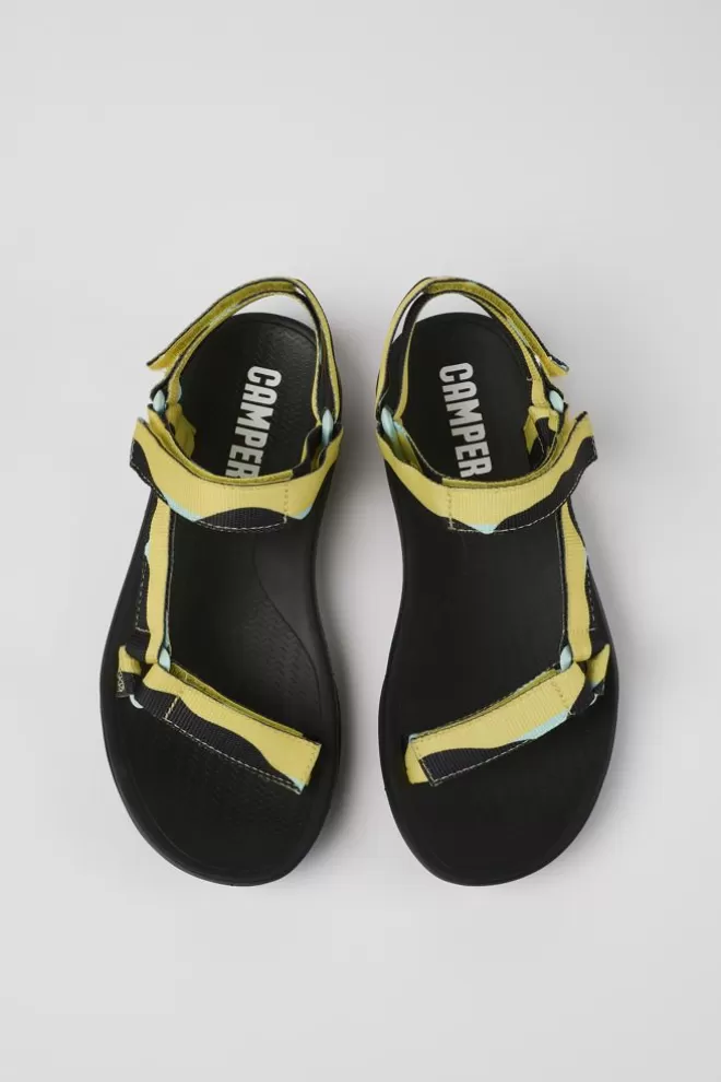 Sandalias<Camper Sandalia De Tejido Multicolor Para Mujer