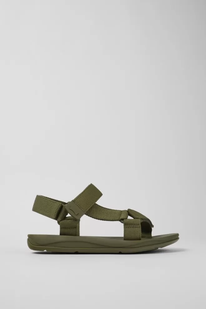 Sandalias<Camper Sandalia De Tejido Verde Para Hombre