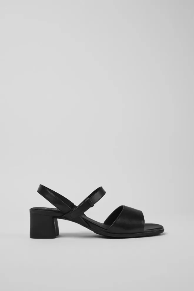 Sandalias<Camper Sandalia Negra Para Mujer Con Tiras