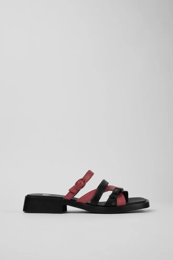 Sandalias<Camper Sandalia Sin Puntera De Piel Multicolor Para Mujer
