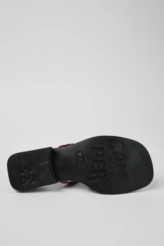 Sandalias<Camper Sandalia Sin Puntera De Piel Multicolor Para Mujer