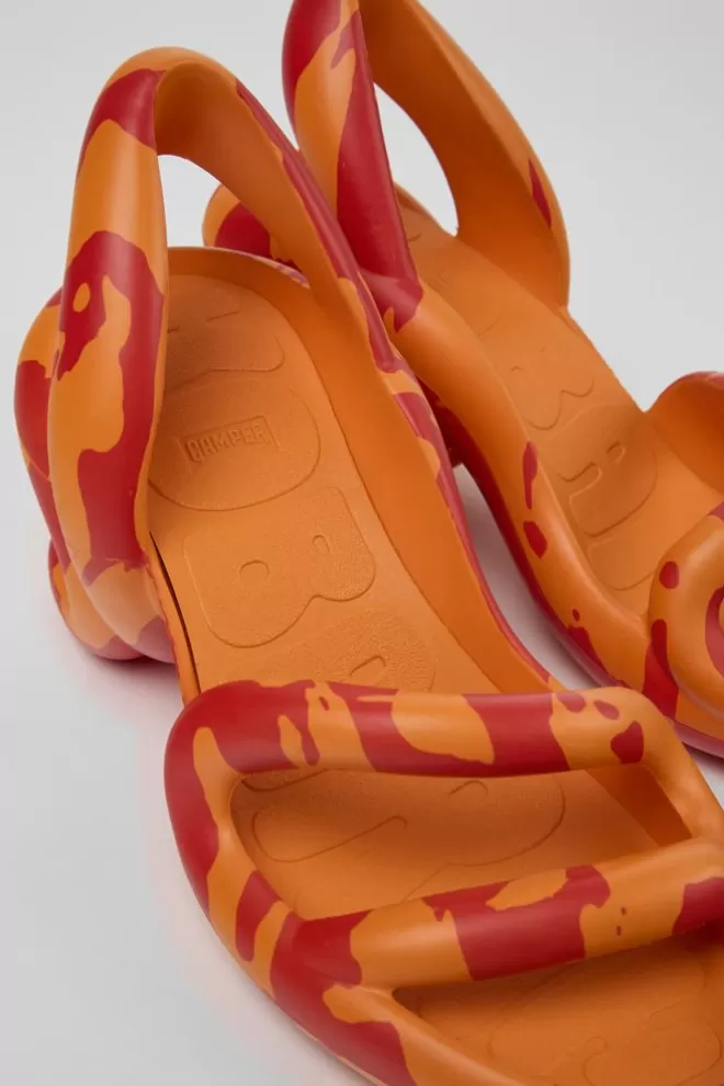 Sandalias<Camper Sandalia Unisex De Tacon Multicolor