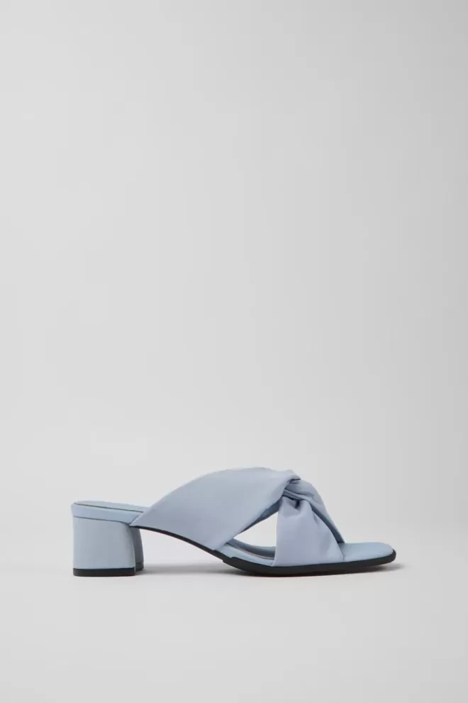 Sandalias<Camper Sandalias Azules De Tejido Para Mujer