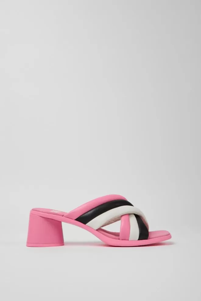 Sandalias<Camper Sandalias De Piel Multicolores Para Mujer