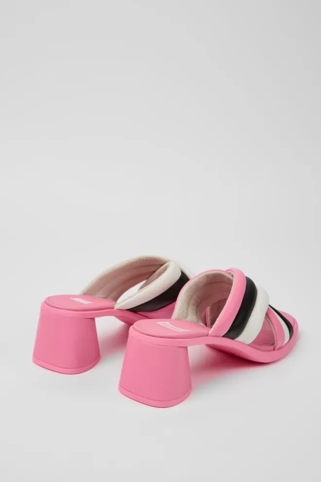 Sandalias<Camper Sandalias De Piel Multicolores Para Mujer