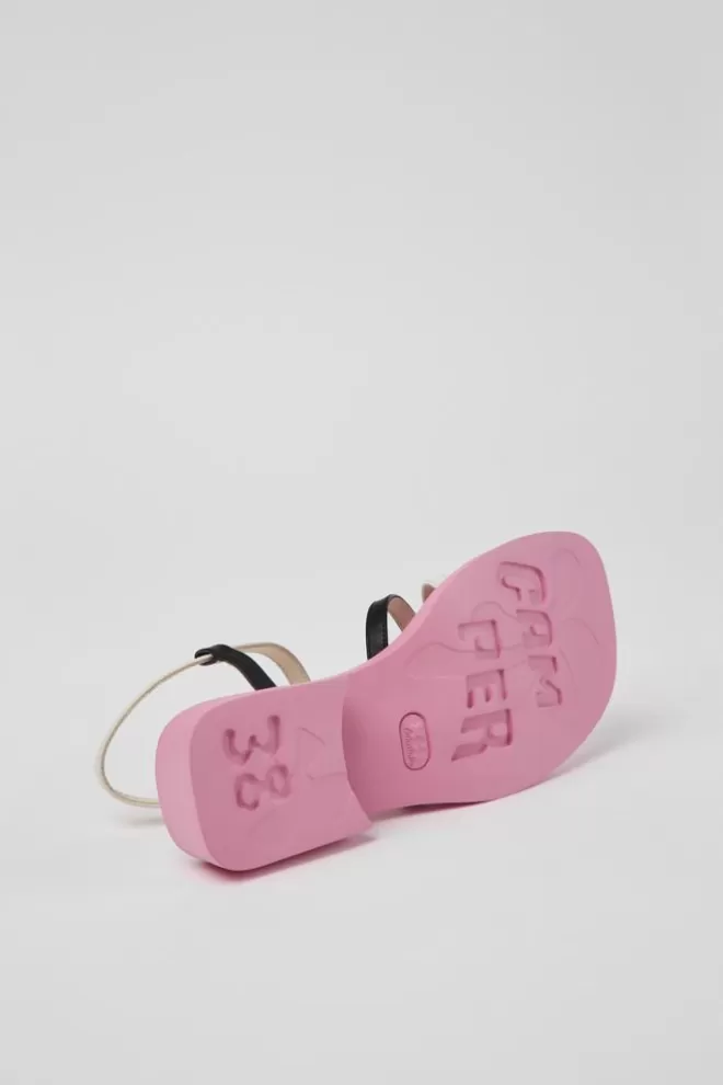 Sandalias<Camper Sandalias De Piel Multicolores Para Mujer