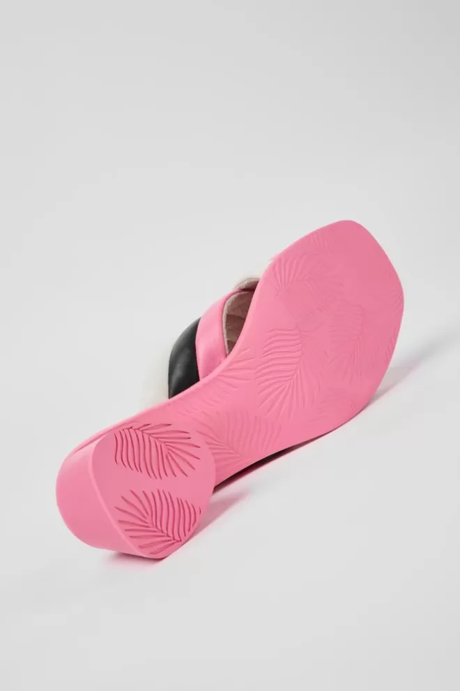 Sandalias<Camper Sandalias De Piel Multicolores Para Mujer