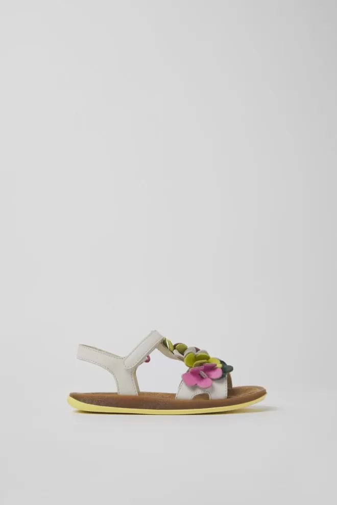 Sandalias<Camper Sandalias Multicolores De Piel Para Ninos