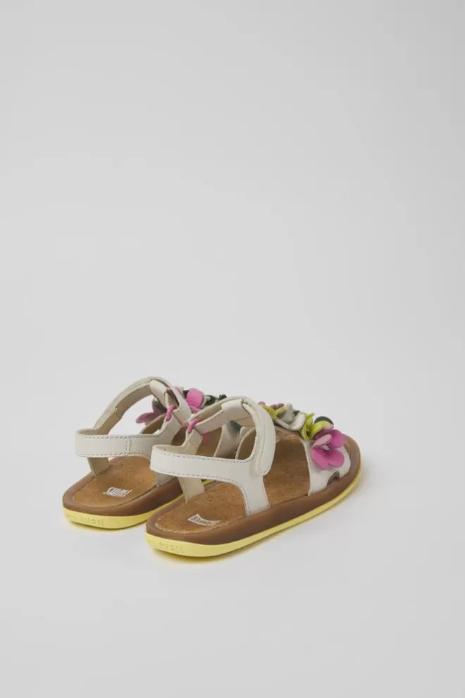 Sandalias<Camper Sandalias Multicolores De Piel Para Ninos