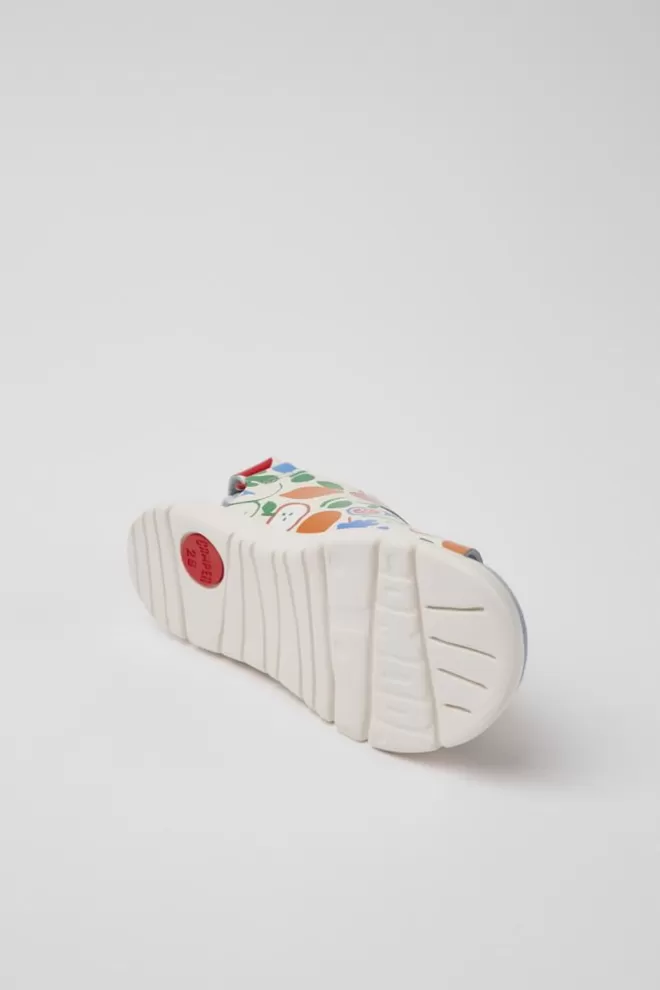 Sandalias<Camper Sandalias Multicolores De Piel Para Ninos