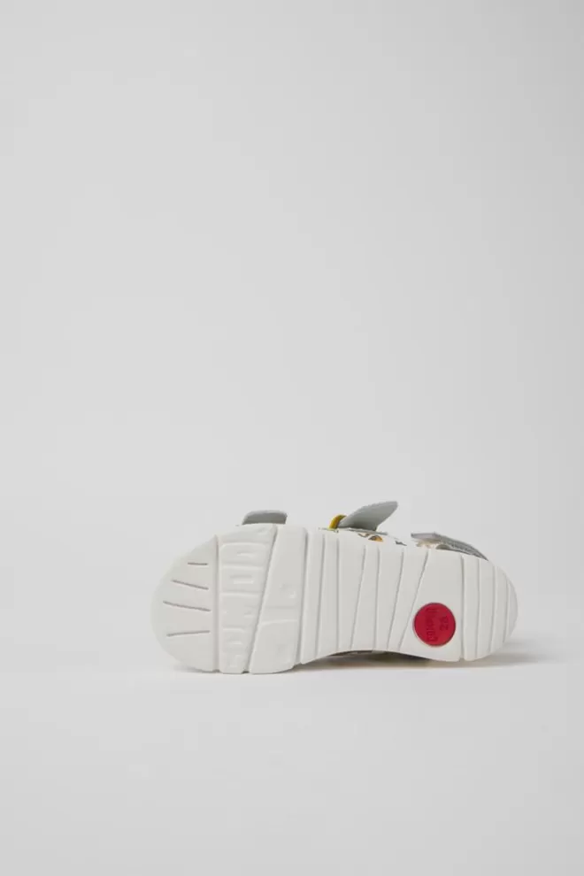 Sandalias<Camper Sandalias Multicolores De Piel Para Ninos