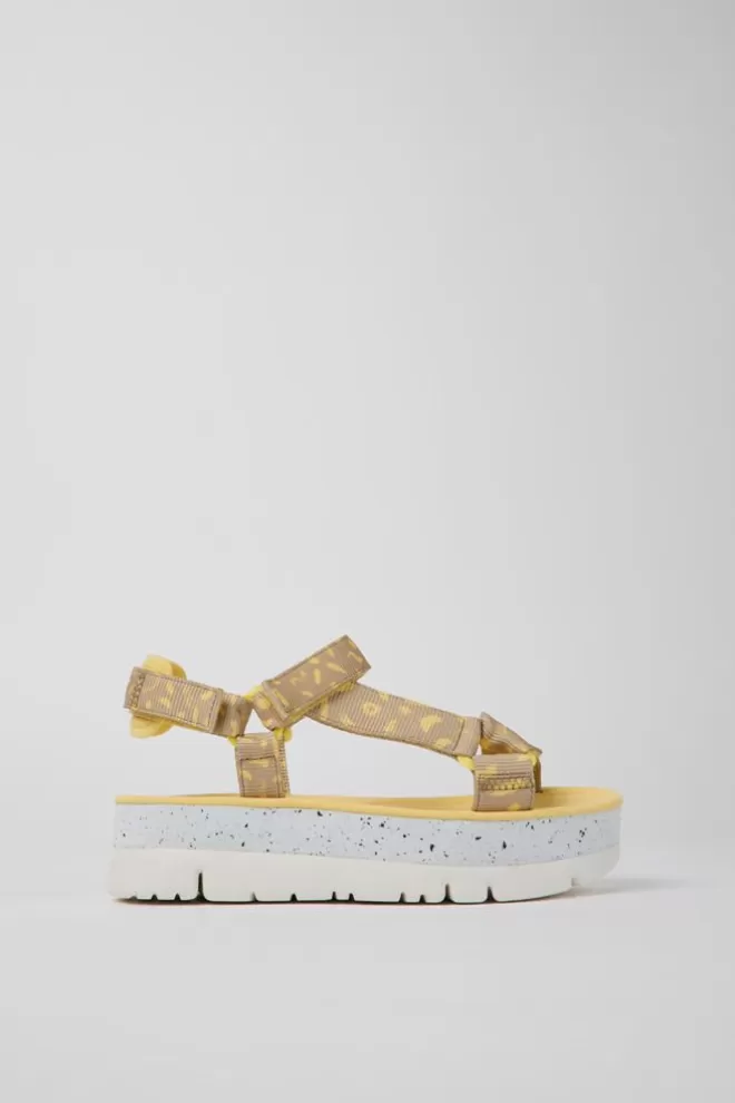 Sandalias<Camper Sandalias Multicolores De Tejido Para Mujer