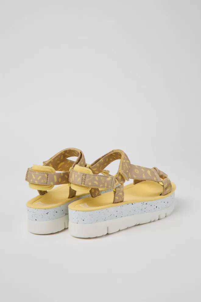 Sandalias<Camper Sandalias Multicolores De Tejido Para Mujer
