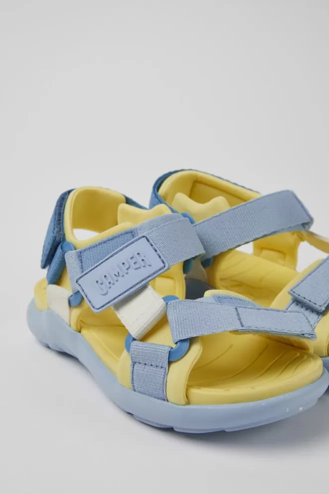 Sandalias<Camper Sandalias Multicolores De Tejido Para Ninos