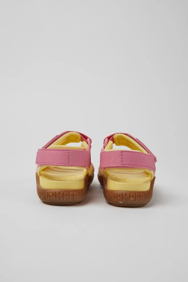 Sandalias<Camper Sandalias Multicolores De Tejido Para Ninos