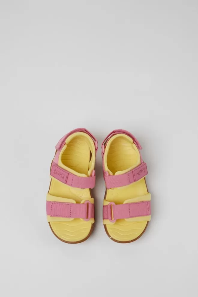 Sandalias<Camper Sandalias Multicolores De Tejido Para Ninos