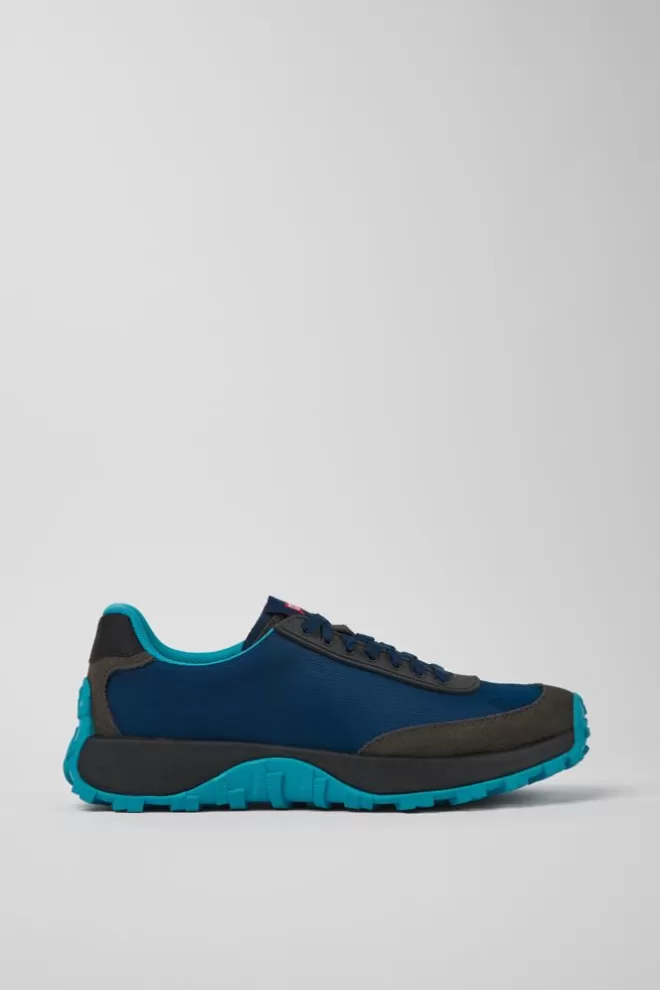 Zapatillas<Camper Sneaker Azul De Pet Reciclado Y Nobuk Para Hombre