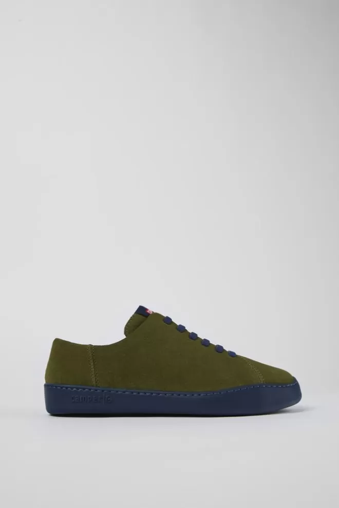 Zapatos Casual<Camper Sneaker De Nobuk Verde Para Hombre