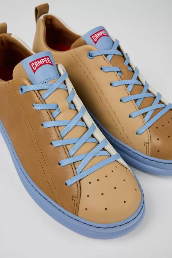 Zapatillas<Camper Sneaker De Piel Multicolor Para Hombre