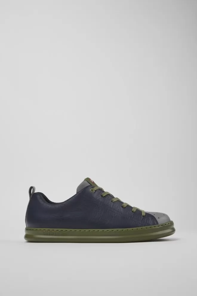 Zapatillas<Camper Sneaker De Piel Multicolor Para Hombre