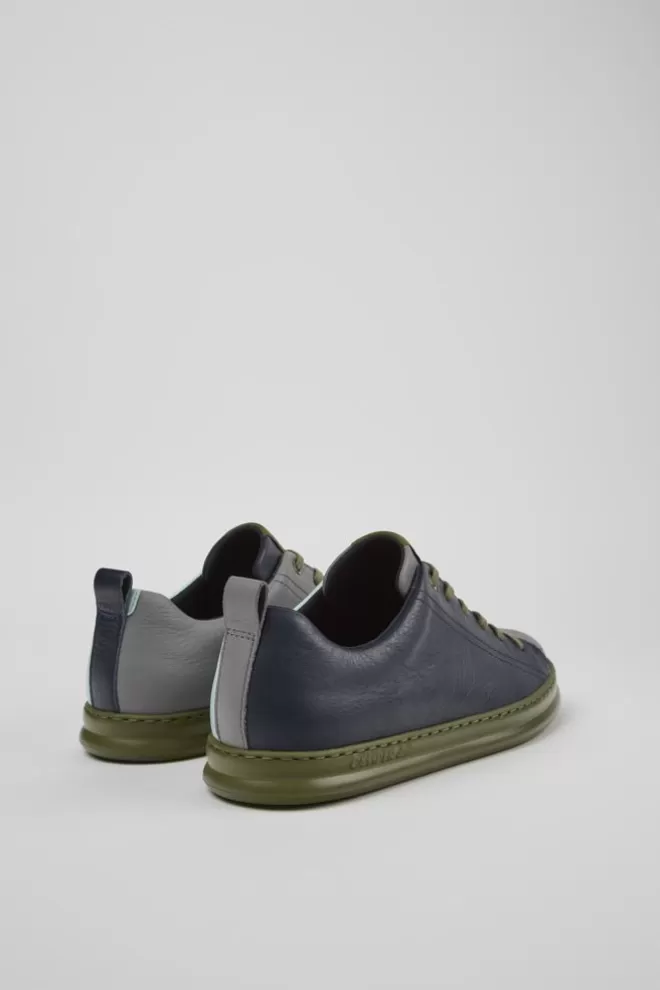 Zapatillas<Camper Sneaker De Piel Multicolor Para Hombre