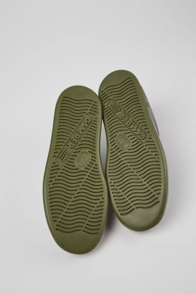 Zapatillas<Camper Sneaker De Piel Multicolor Para Hombre
