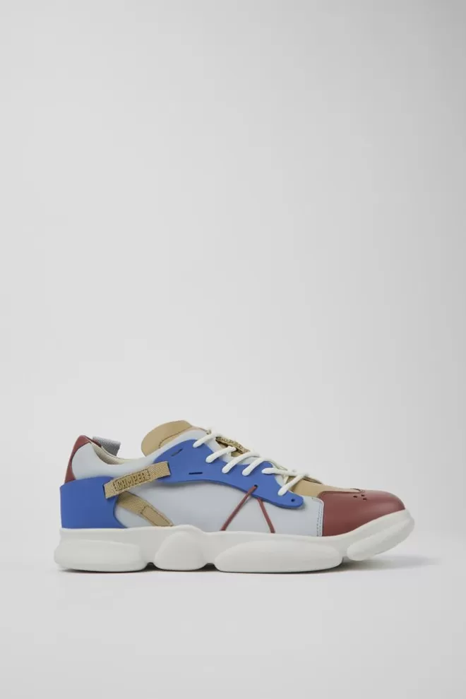 Zapatillas<Camper Sneaker De Piel/Tejido Multicolor Para Hombre