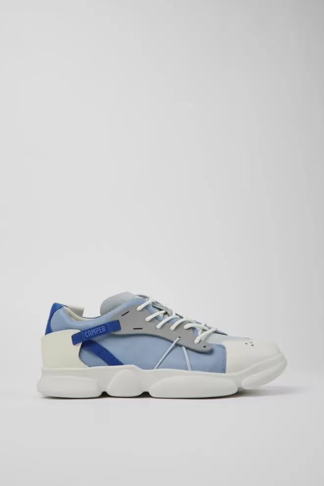 Zapatillas<Camper Sneaker De Piel/Tejido Multicolor Para Hombre