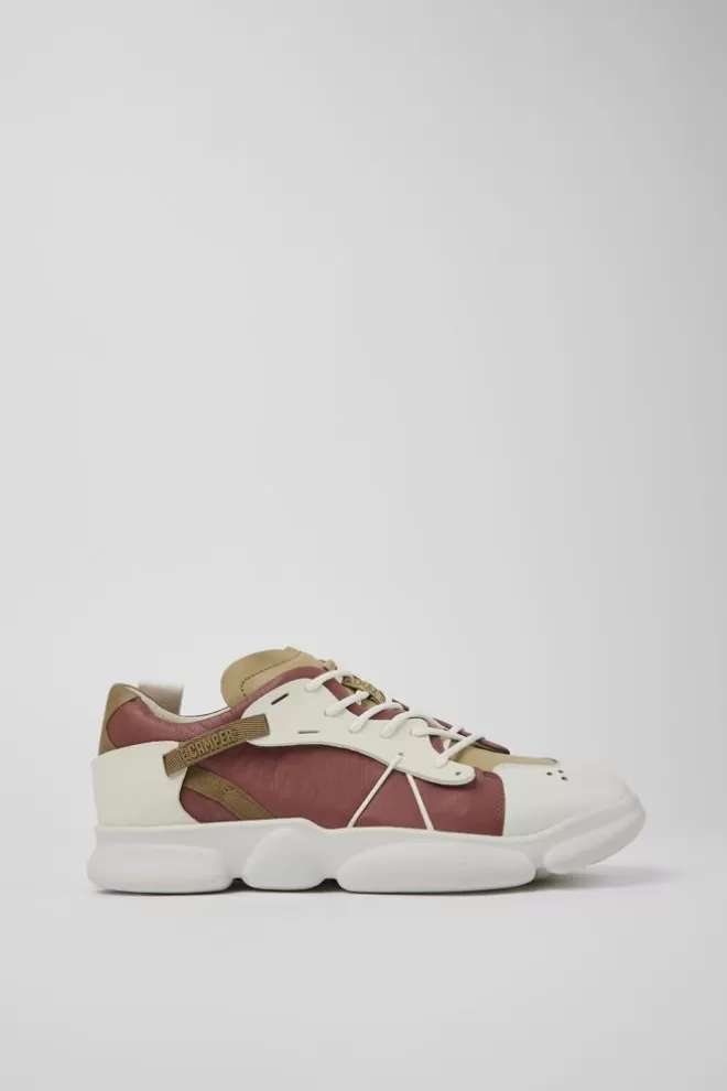 Zapatillas<Camper Sneaker De Piel/Tejido Multicolor Para Hombre